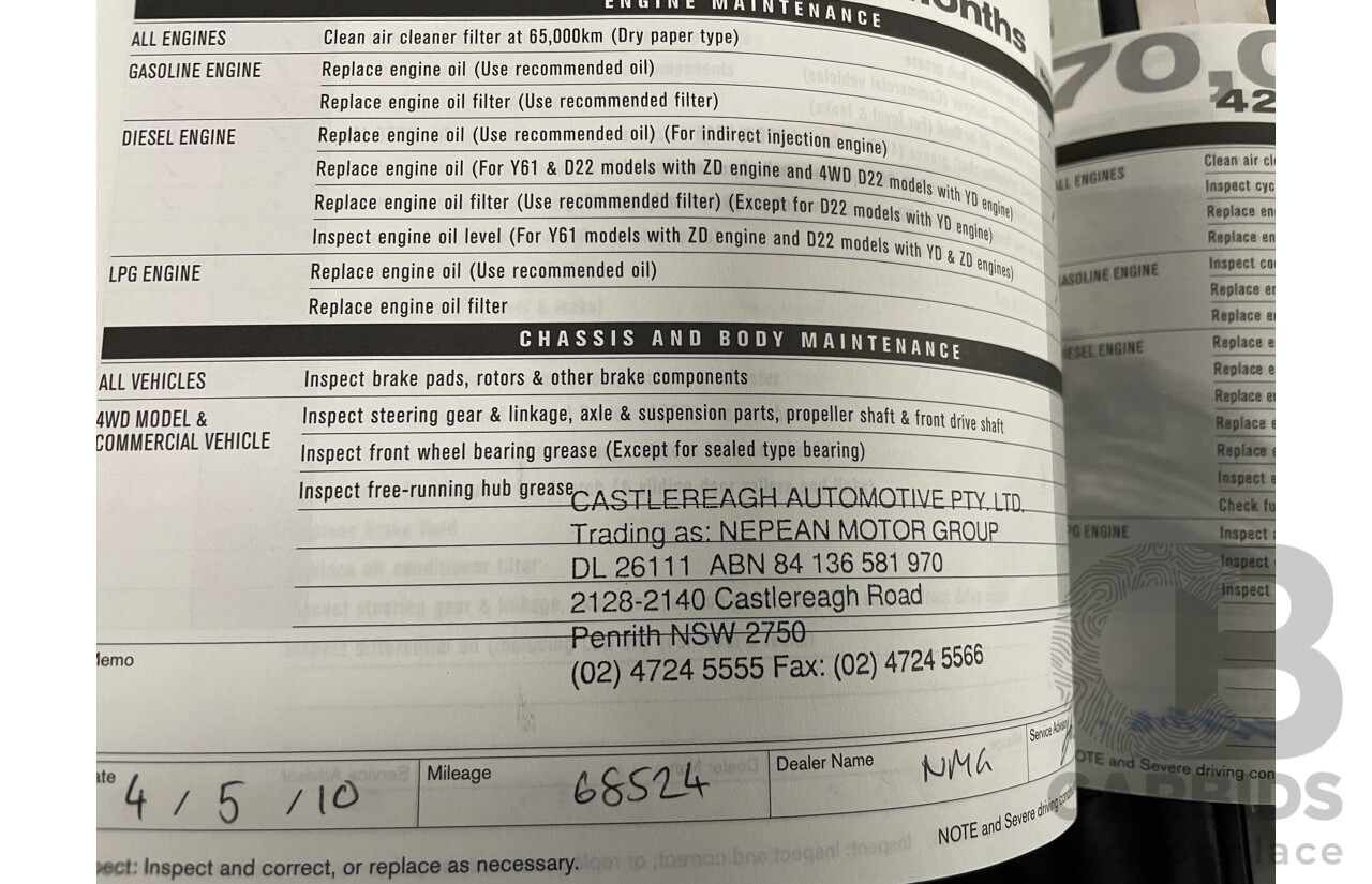4/2006 Nissan X-Trail ST-S  (4x4) T30 MY06 4d Wagon Silver 2.5L