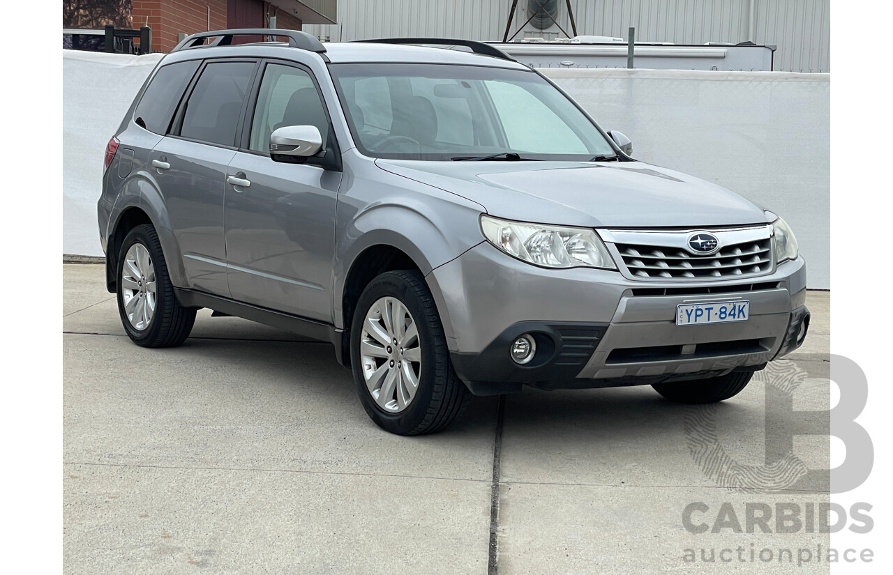 8/2011 Subaru Forester XS MY11 4d Wagon Silver 2.5L