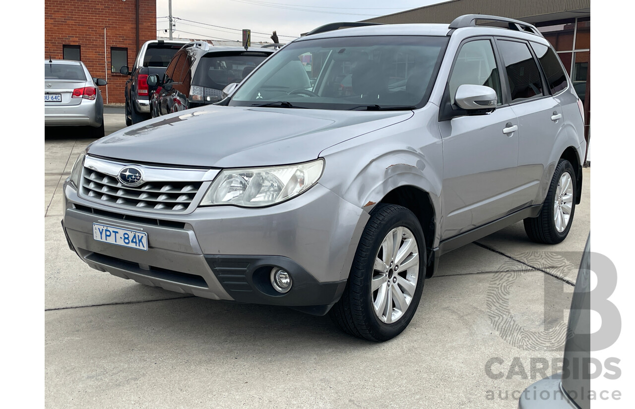 8/2011 Subaru Forester XS MY11 4d Wagon Silver 2.5L