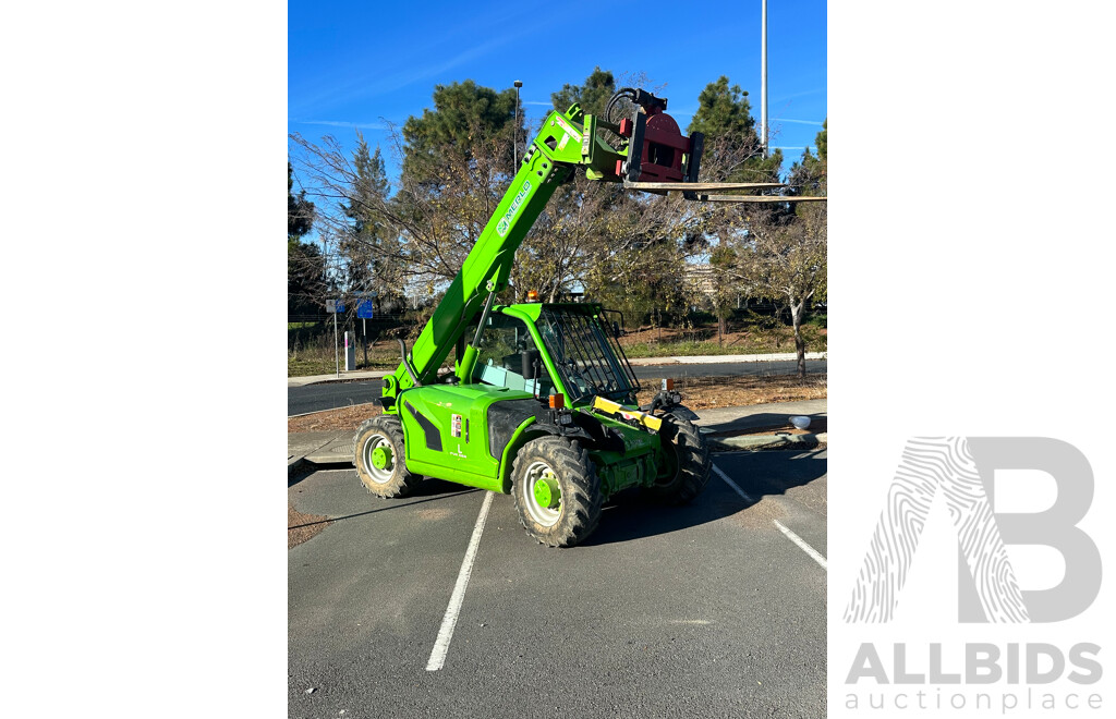 2016 MERLO Telehandler with Rotator Attachment