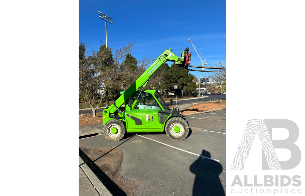 2016 MERLO Telehandler with Rotator Attachment