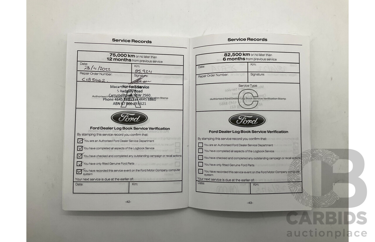 11/2018 Ford Endura Trend (AWD) CA MY19 4d Wagon Silver Turbo Diesel 2.0L