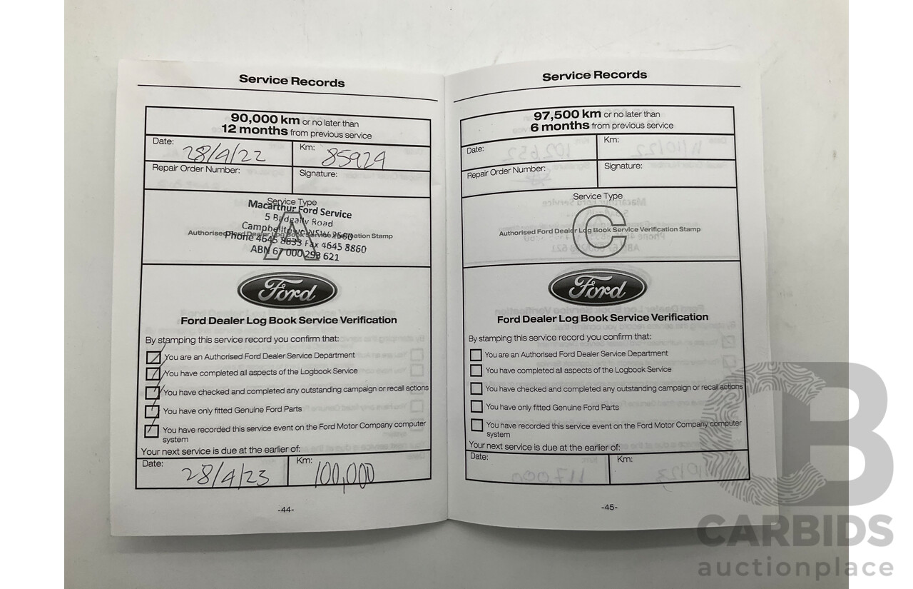 11/2018 Ford Endura Trend (AWD) CA MY19 4d Wagon Silver Turbo Diesel 2.0L