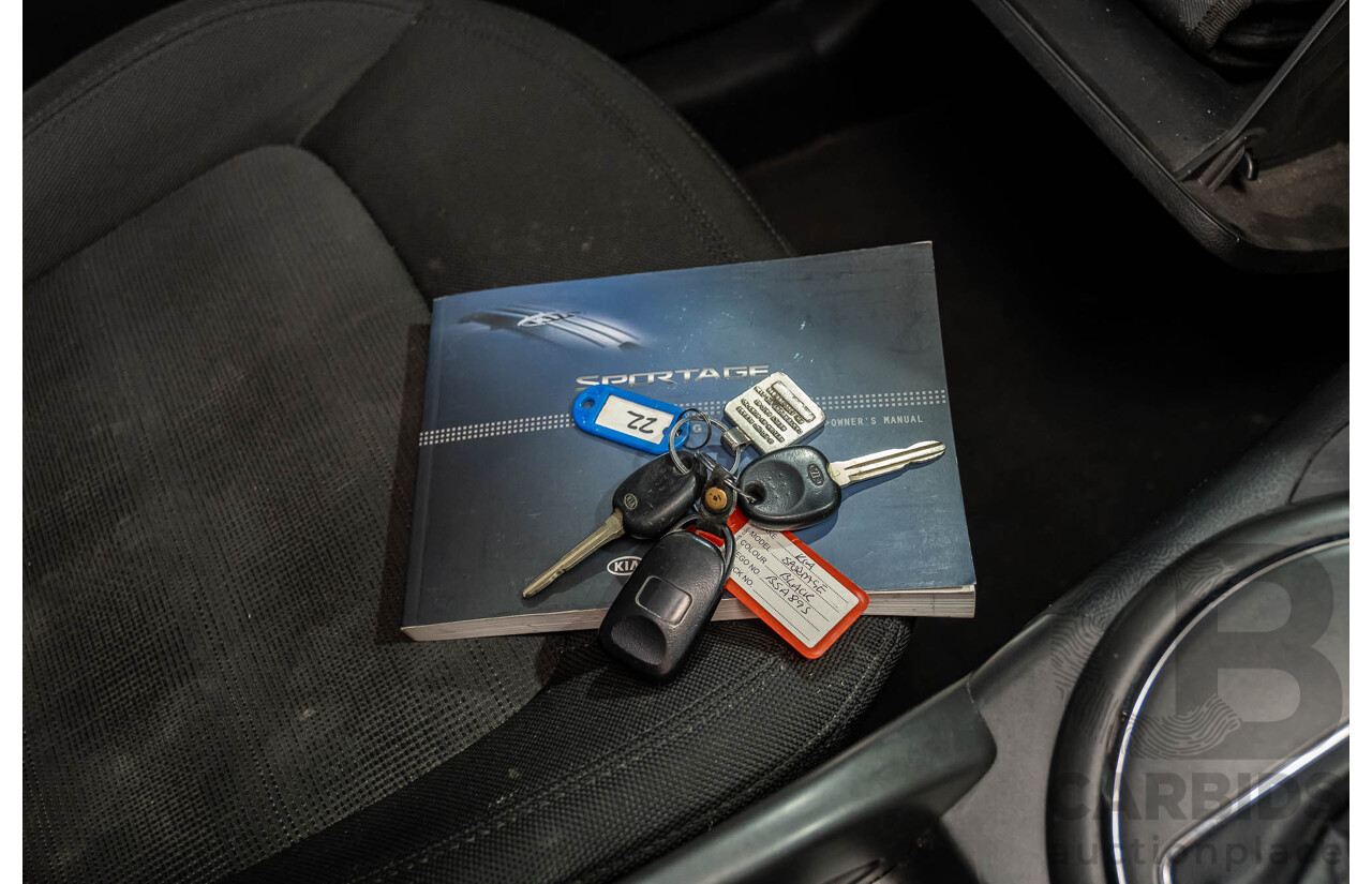 7/2010 Kia Sportage Si SL 4d Wagon Black 2.0L