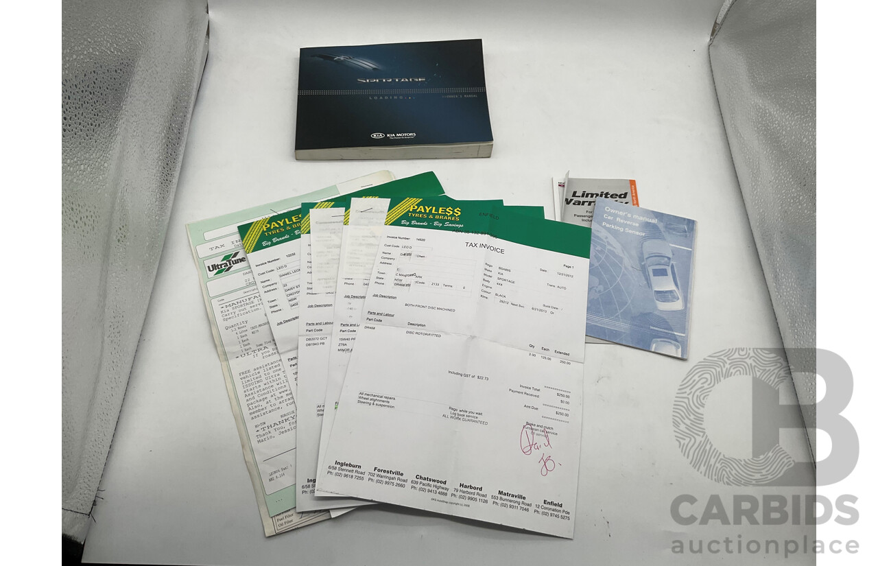 7/2010 Kia Sportage Si SL 4d Wagon Black 2.0L