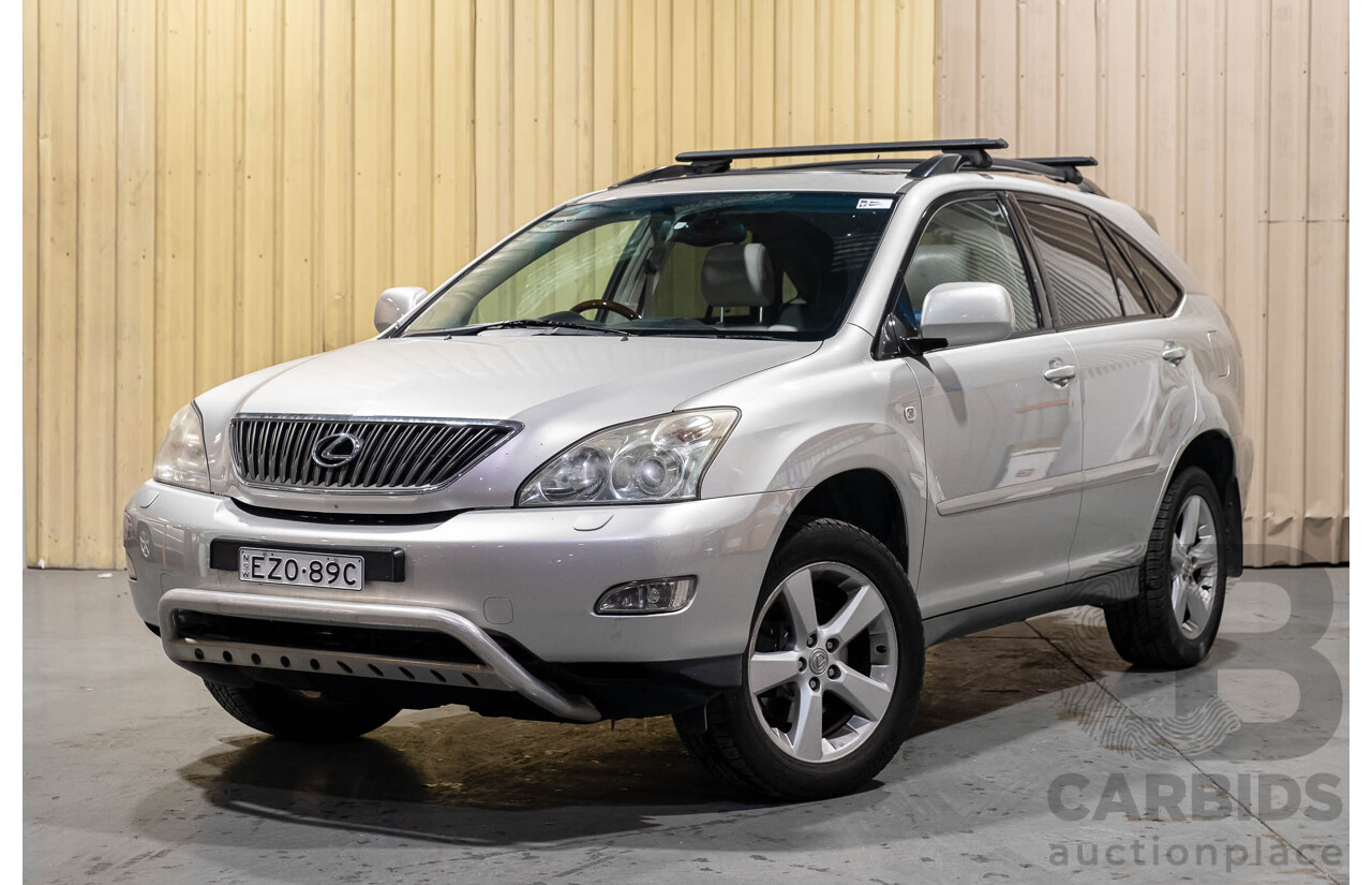 4/2006 Lexus RX350 Sports Luxury GSU35R 4d Wagon Silver V6 3.5L