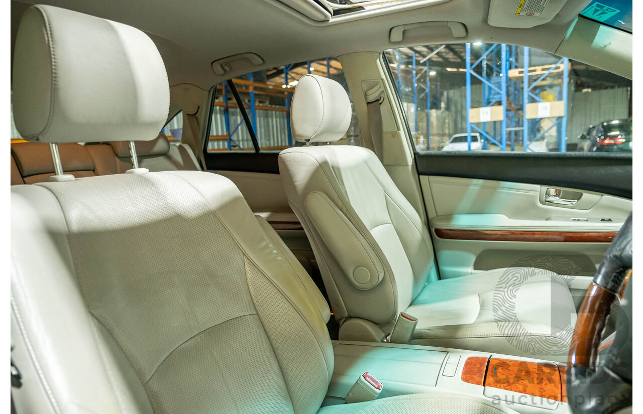 4/2006 Lexus RX350 Sports Luxury GSU35R 4d Wagon Silver V6 3.5L