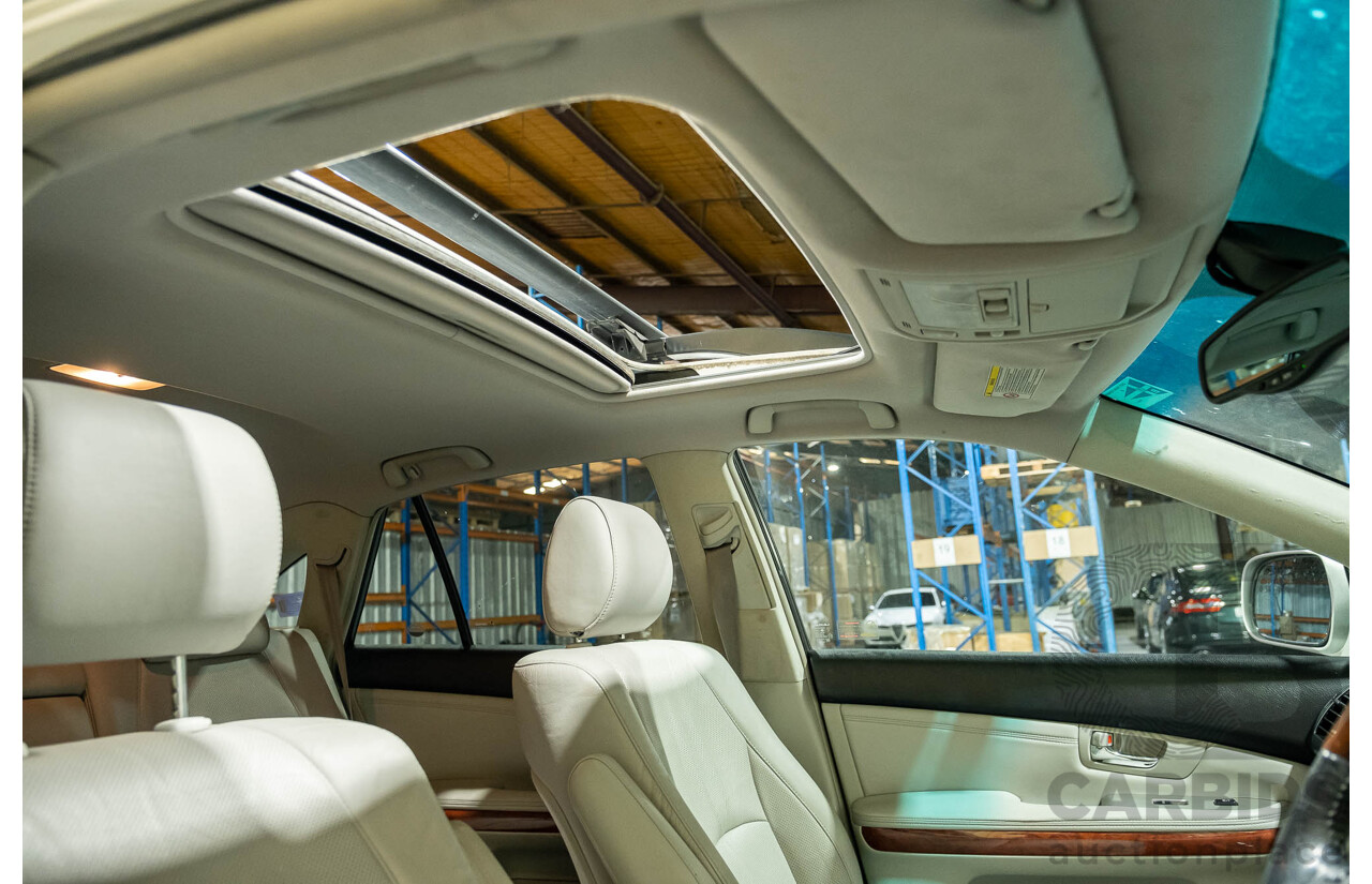 4/2006 Lexus RX350 Sports Luxury GSU35R 4d Wagon Silver V6 3.5L