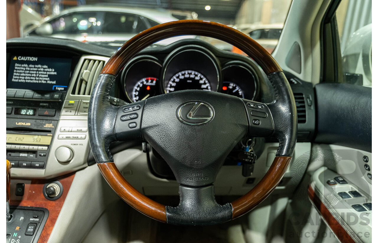 4/2006 Lexus RX350 Sports Luxury GSU35R 4d Wagon Silver V6 3.5L