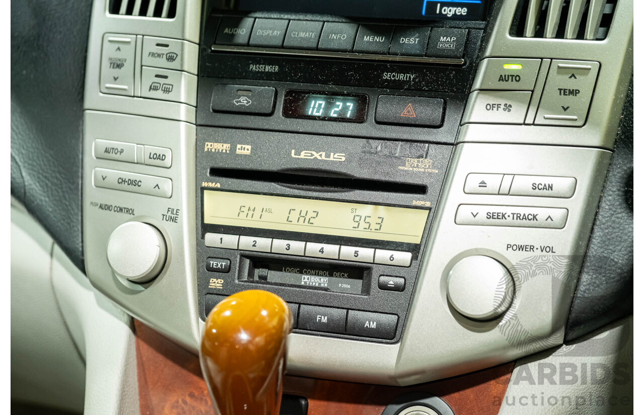 4/2006 Lexus RX350 Sports Luxury GSU35R 4d Wagon Silver V6 3.5L