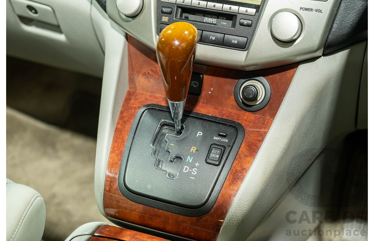 4/2006 Lexus RX350 Sports Luxury GSU35R 4d Wagon Silver V6 3.5L