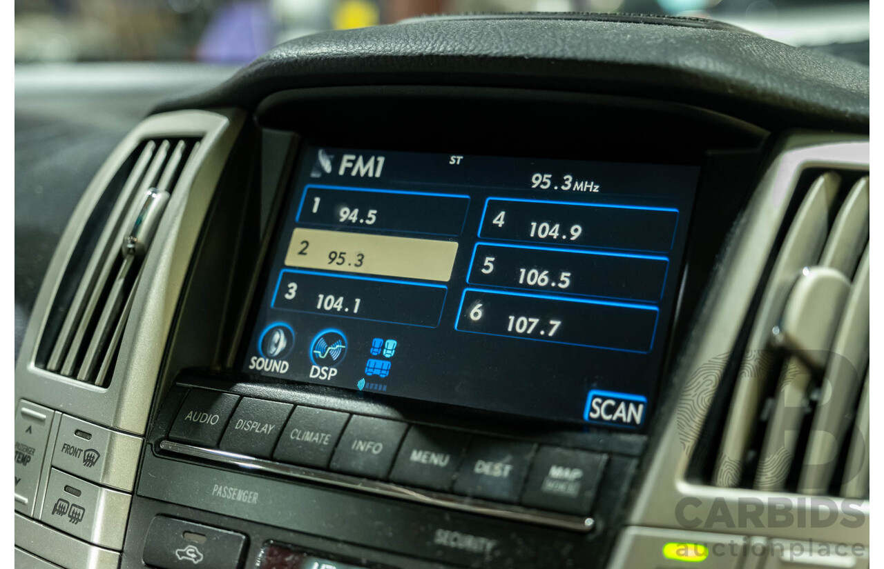 4/2006 Lexus RX350 Sports Luxury GSU35R 4d Wagon Silver V6 3.5L