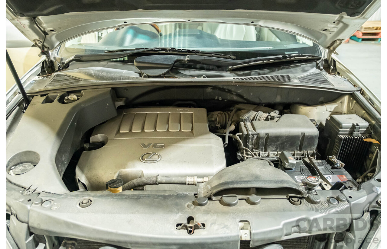 4/2006 Lexus RX350 Sports Luxury GSU35R 4d Wagon Silver V6 3.5L