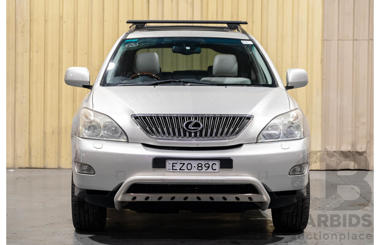 4/2006 Lexus RX350 Sports Luxury GSU35R 4d Wagon Silver V6 3.5L