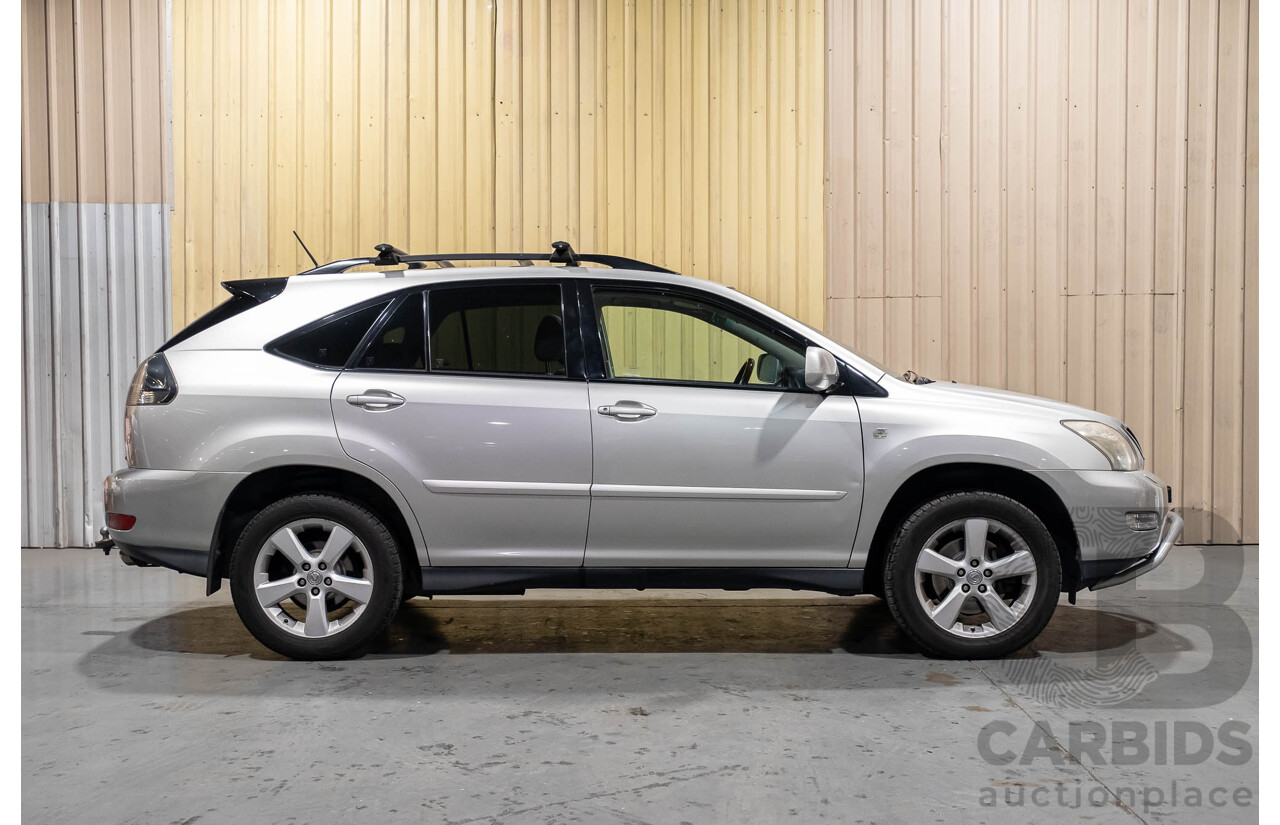 4/2006 Lexus RX350 Sports Luxury GSU35R 4d Wagon Silver V6 3.5L