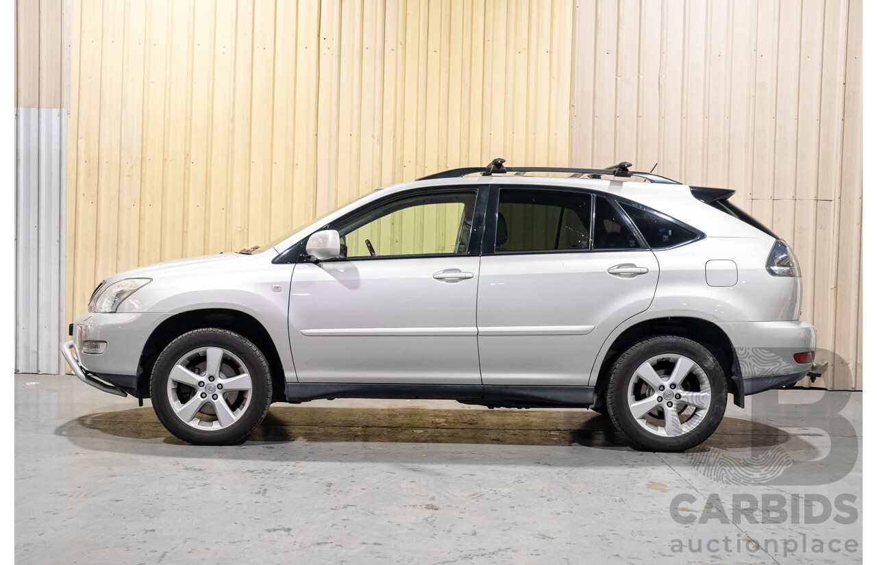 4/2006 Lexus RX350 Sports Luxury GSU35R 4d Wagon Silver V6 3.5L