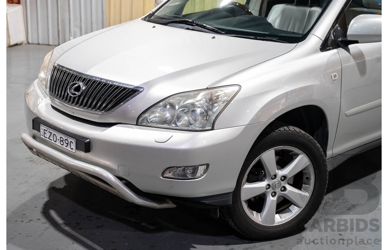 4/2006 Lexus RX350 Sports Luxury GSU35R 4d Wagon Silver V6 3.5L