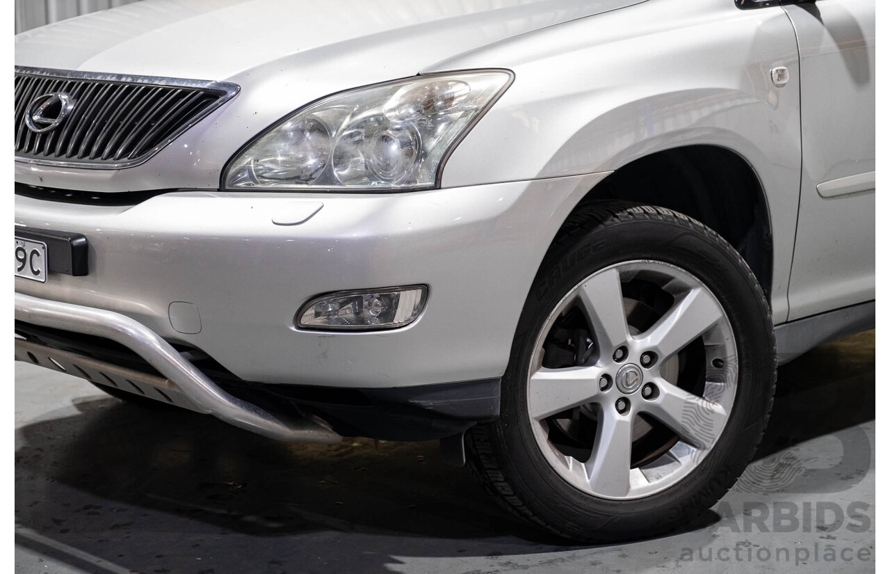 4/2006 Lexus RX350 Sports Luxury GSU35R 4d Wagon Silver V6 3.5L