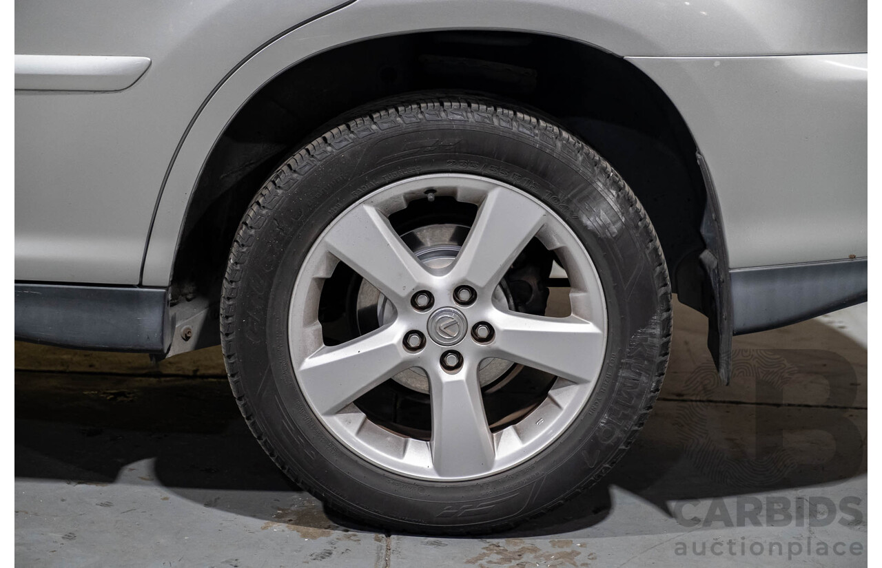 4/2006 Lexus RX350 Sports Luxury GSU35R 4d Wagon Silver V6 3.5L