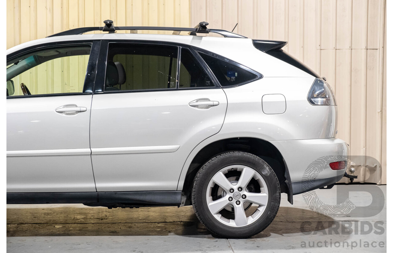 4/2006 Lexus RX350 Sports Luxury GSU35R 4d Wagon Silver V6 3.5L