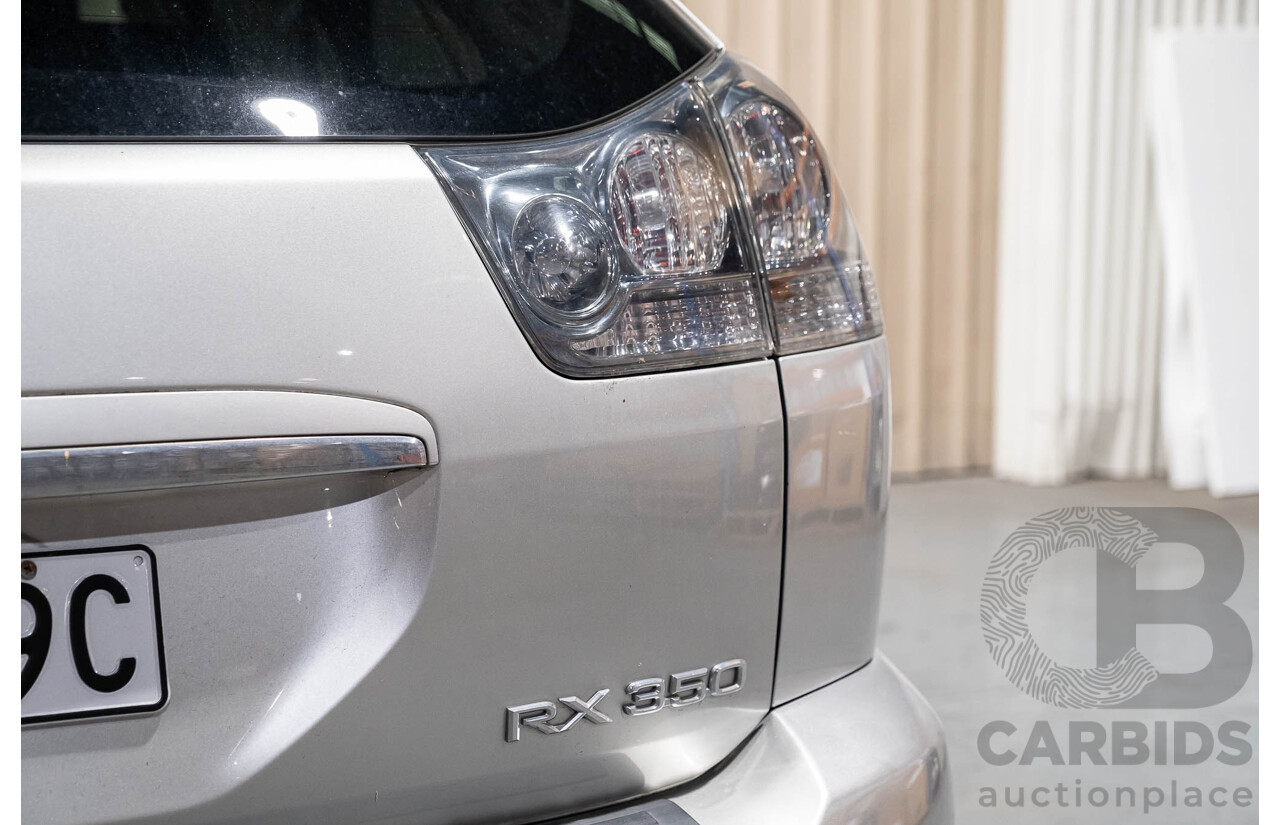 4/2006 Lexus RX350 Sports Luxury GSU35R 4d Wagon Silver V6 3.5L