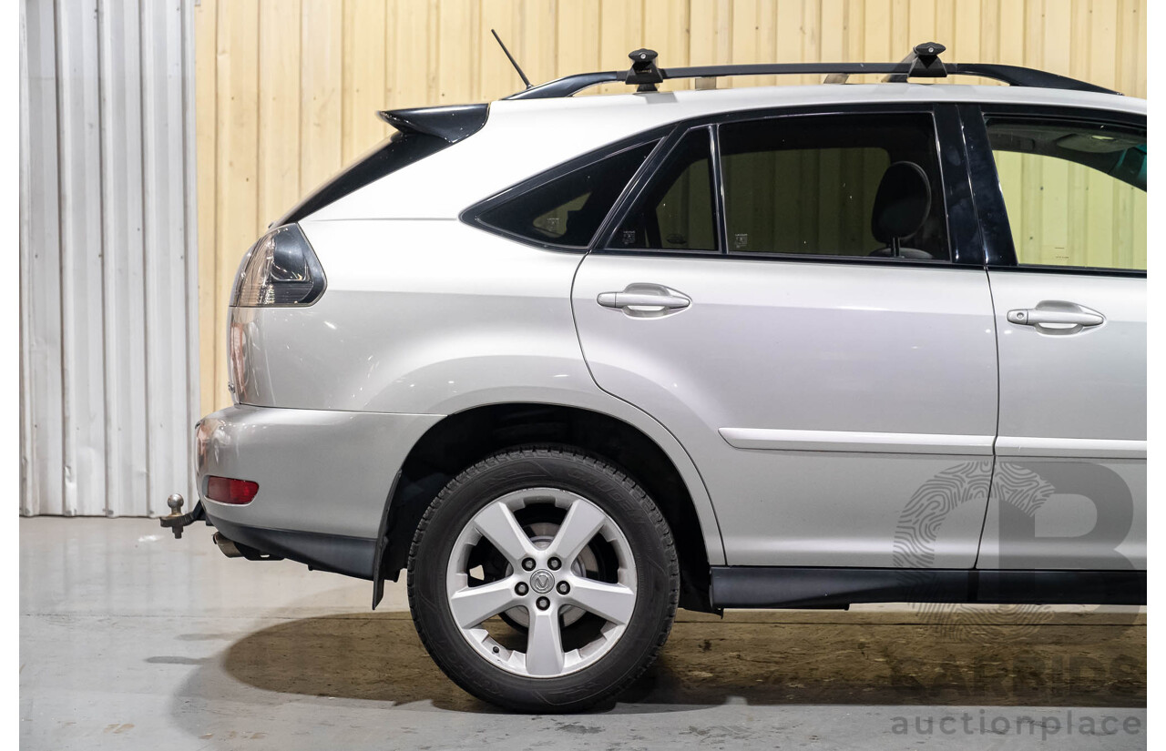 4/2006 Lexus RX350 Sports Luxury GSU35R 4d Wagon Silver V6 3.5L