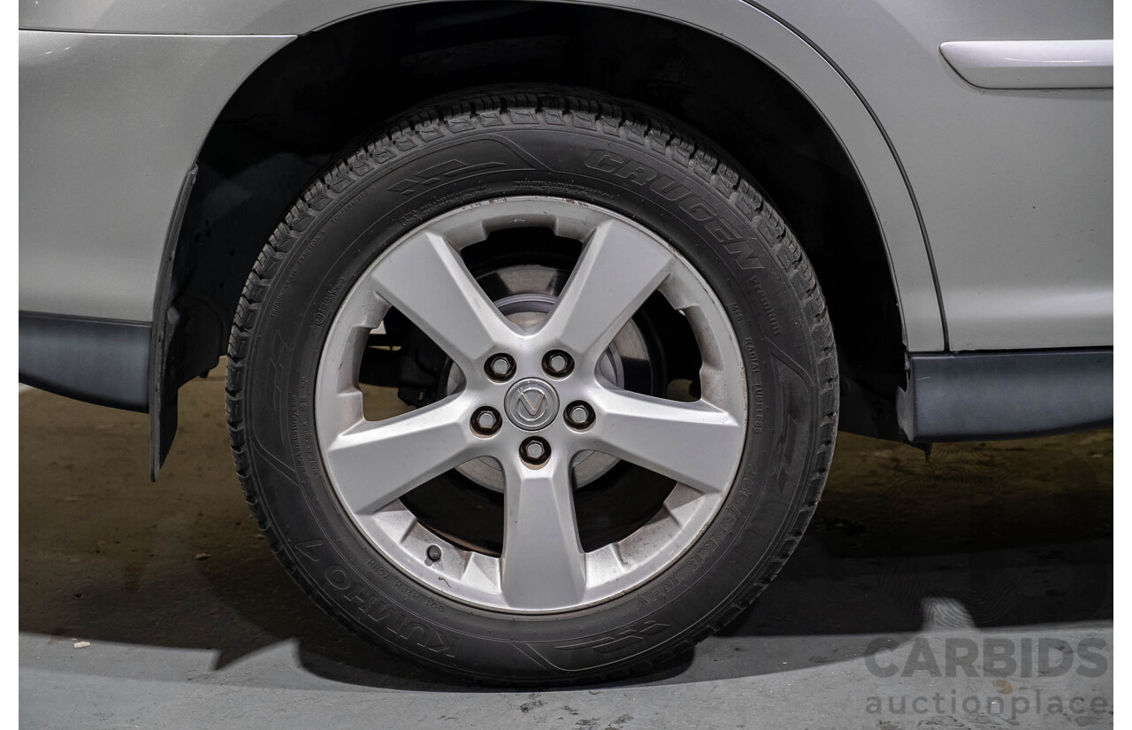 4/2006 Lexus RX350 Sports Luxury GSU35R 4d Wagon Silver V6 3.5L