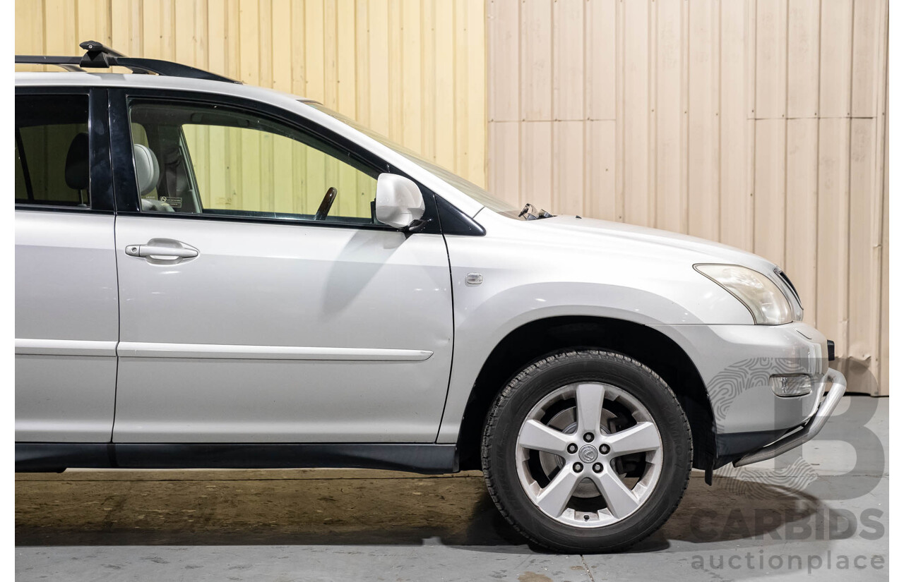 4/2006 Lexus RX350 Sports Luxury GSU35R 4d Wagon Silver V6 3.5L