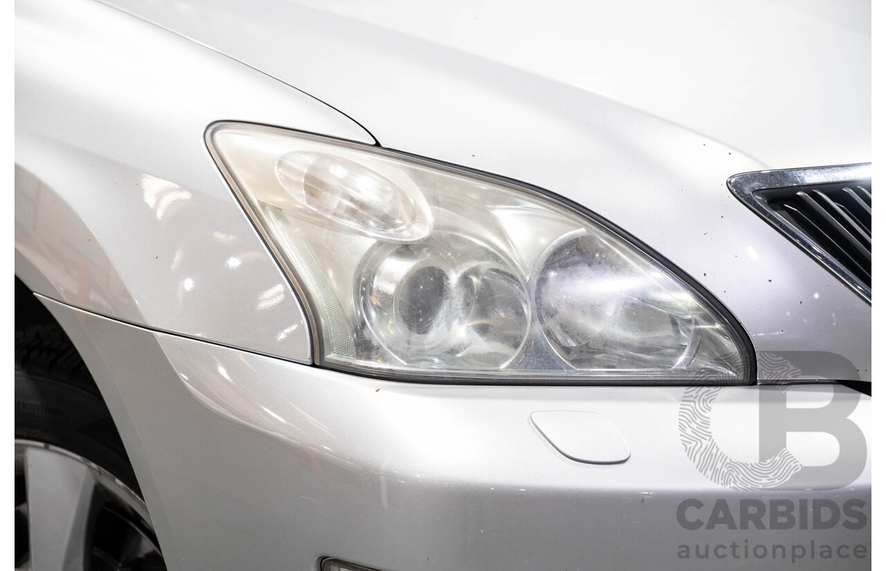 4/2006 Lexus RX350 Sports Luxury GSU35R 4d Wagon Silver V6 3.5L