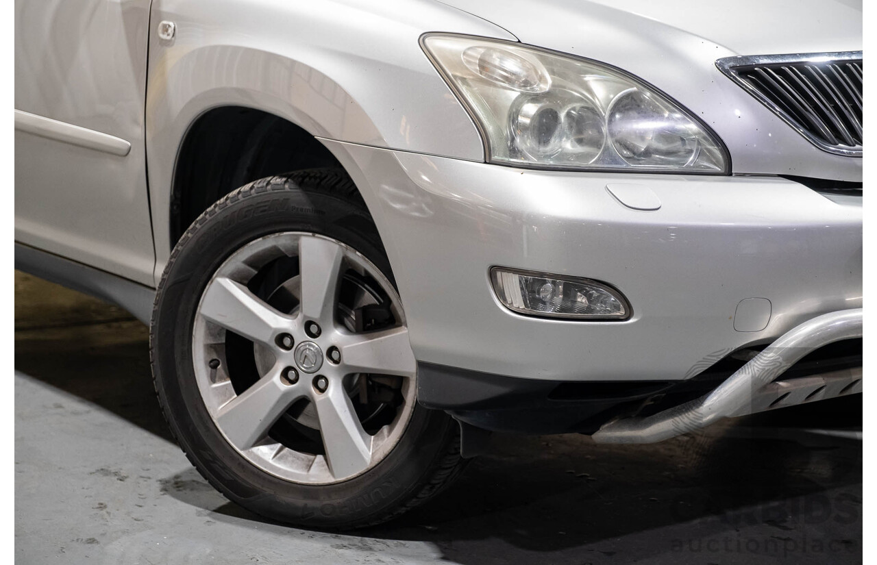 4/2006 Lexus RX350 Sports Luxury GSU35R 4d Wagon Silver V6 3.5L