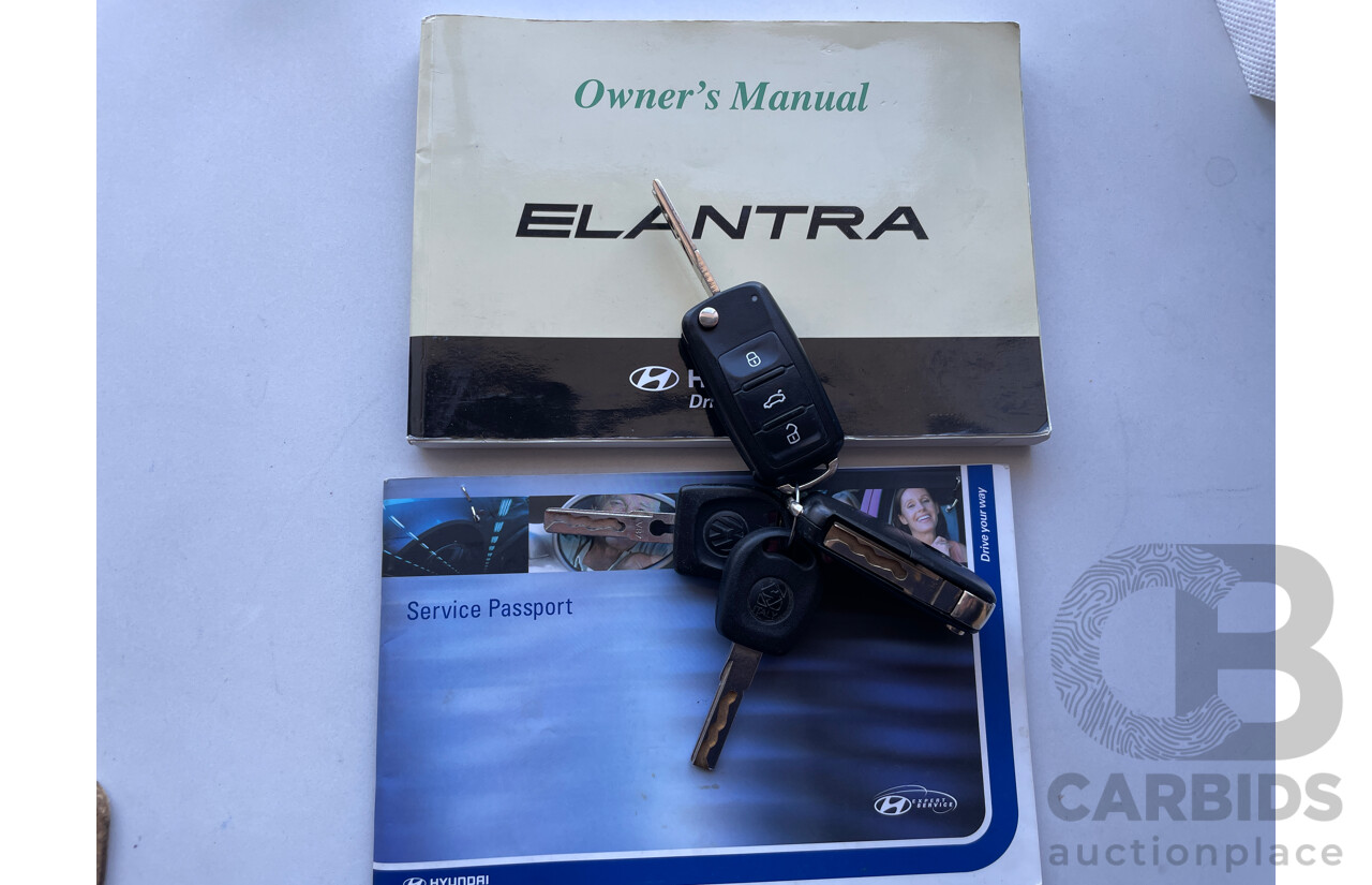 5/2007 Hyundai Elantra Elite HD 4d Sedan Grey 2.0L