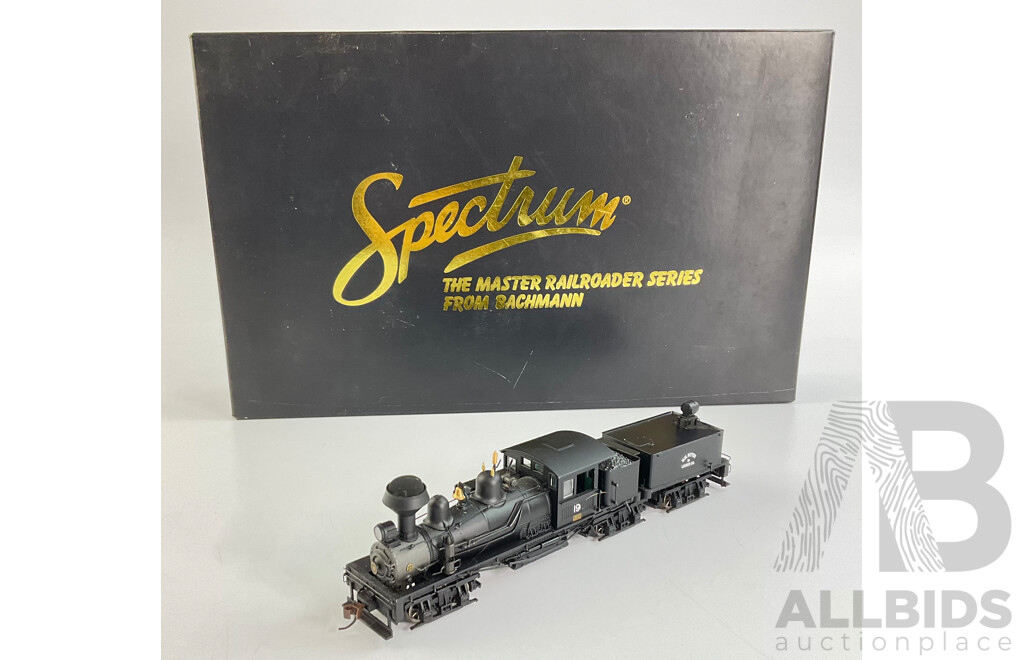 Spectrum The Master Railroader Series from Bachmann 80 Ton Three Truck Shay Locomotive, In Original Box