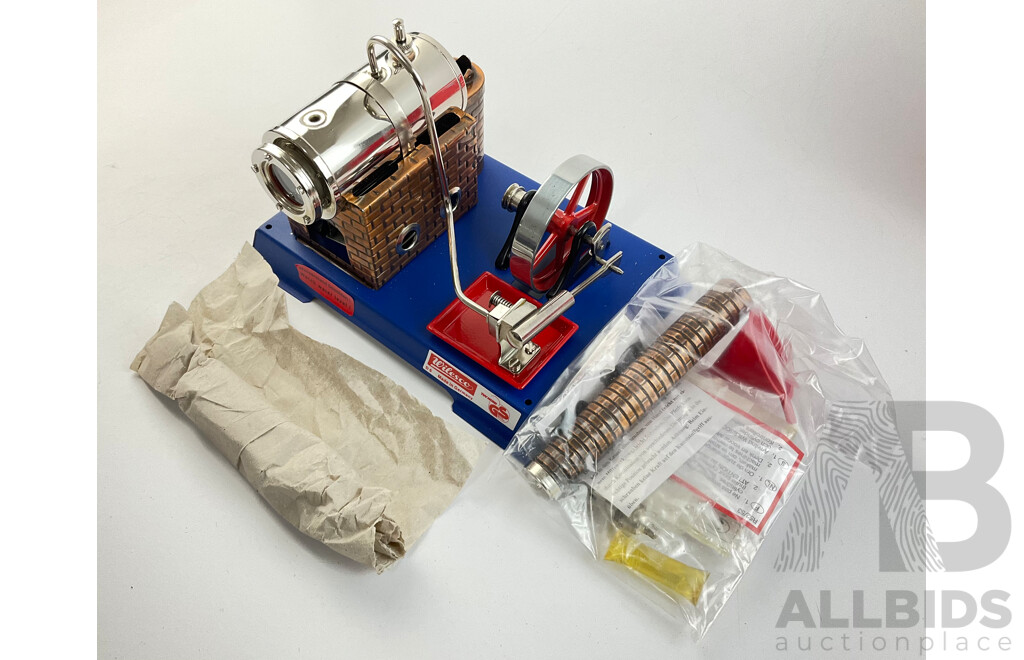 Wilesco D6 Toy Model Steam Engine, Made in Germany