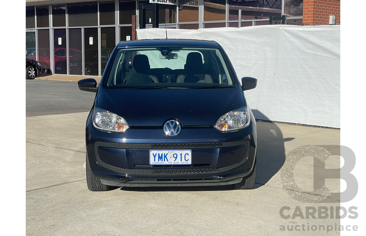9/2012 Volkswagen UP!  AA 3d Hatchback Blue 1.0L