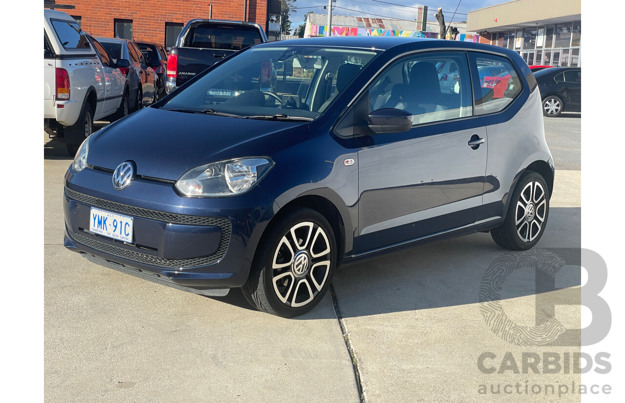9/2012 Volkswagen UP!  AA 3d Hatchback Blue 1.0L