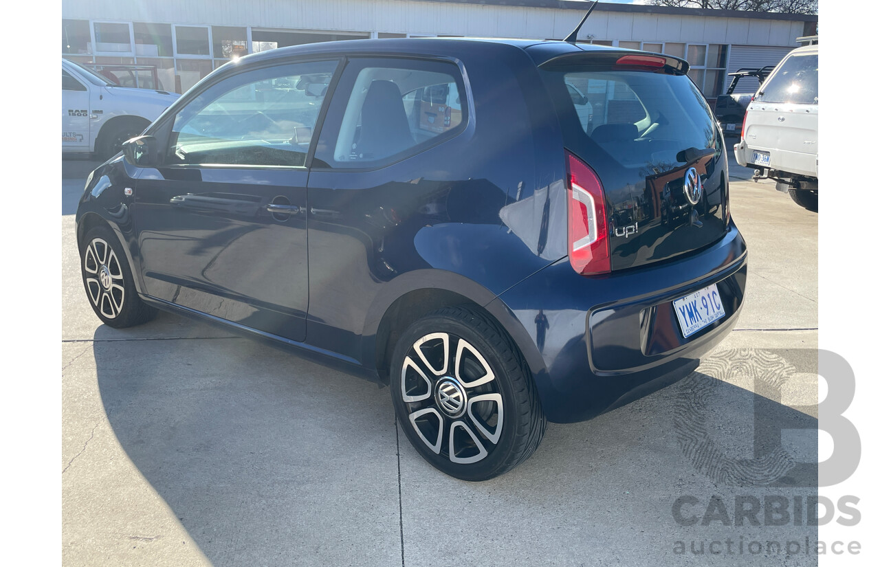 9/2012 Volkswagen UP!  AA 3d Hatchback Blue 1.0L