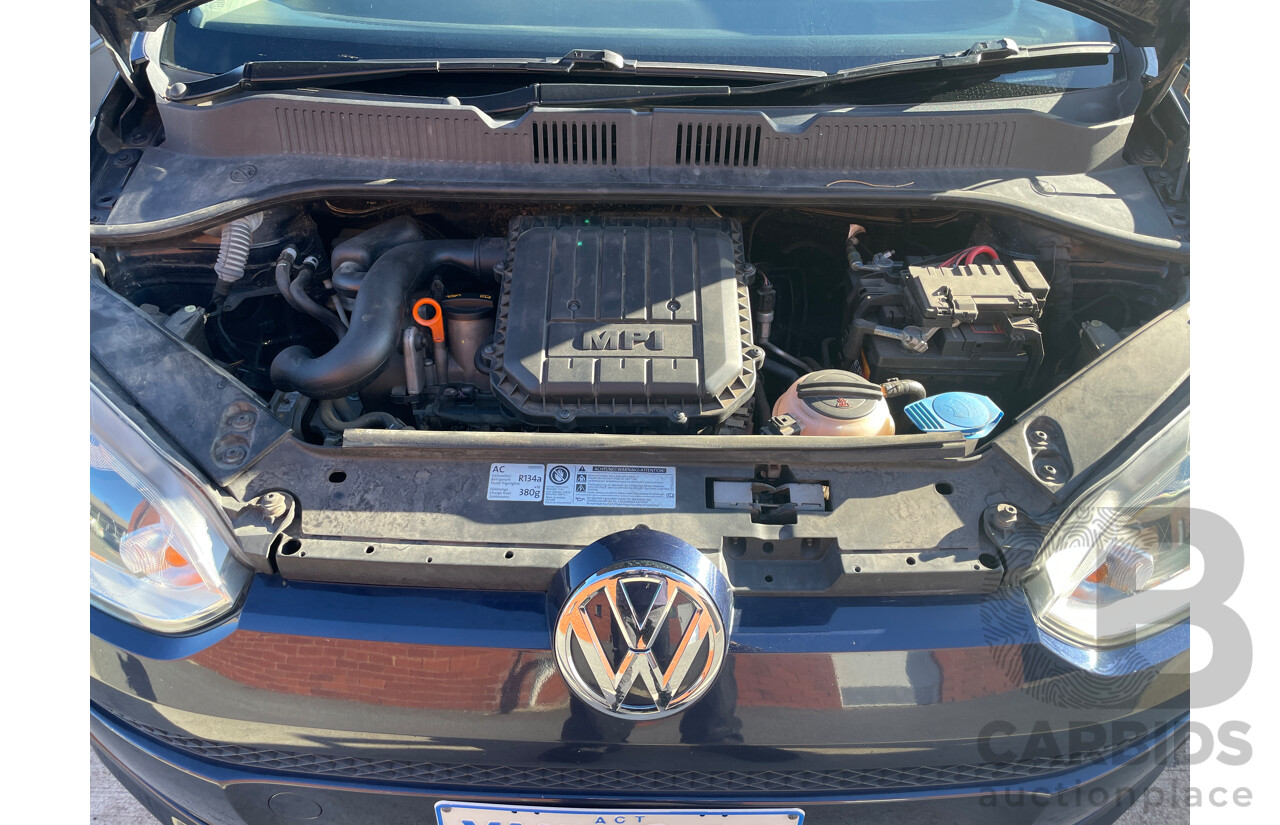 9/2012 Volkswagen UP!  AA 3d Hatchback Blue 1.0L