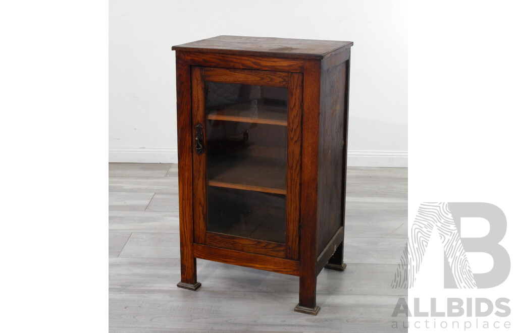 Art Deco Pot Cupboard Converted to Display Cabinet