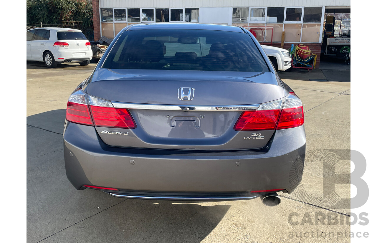 5/2013 Honda Accord Vti-L 60 4d Sedan Silver 2.4L