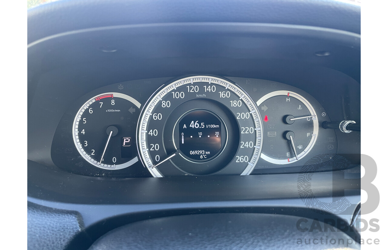 5/2013 Honda Accord Vti-L 60 4d Sedan Silver 2.4L