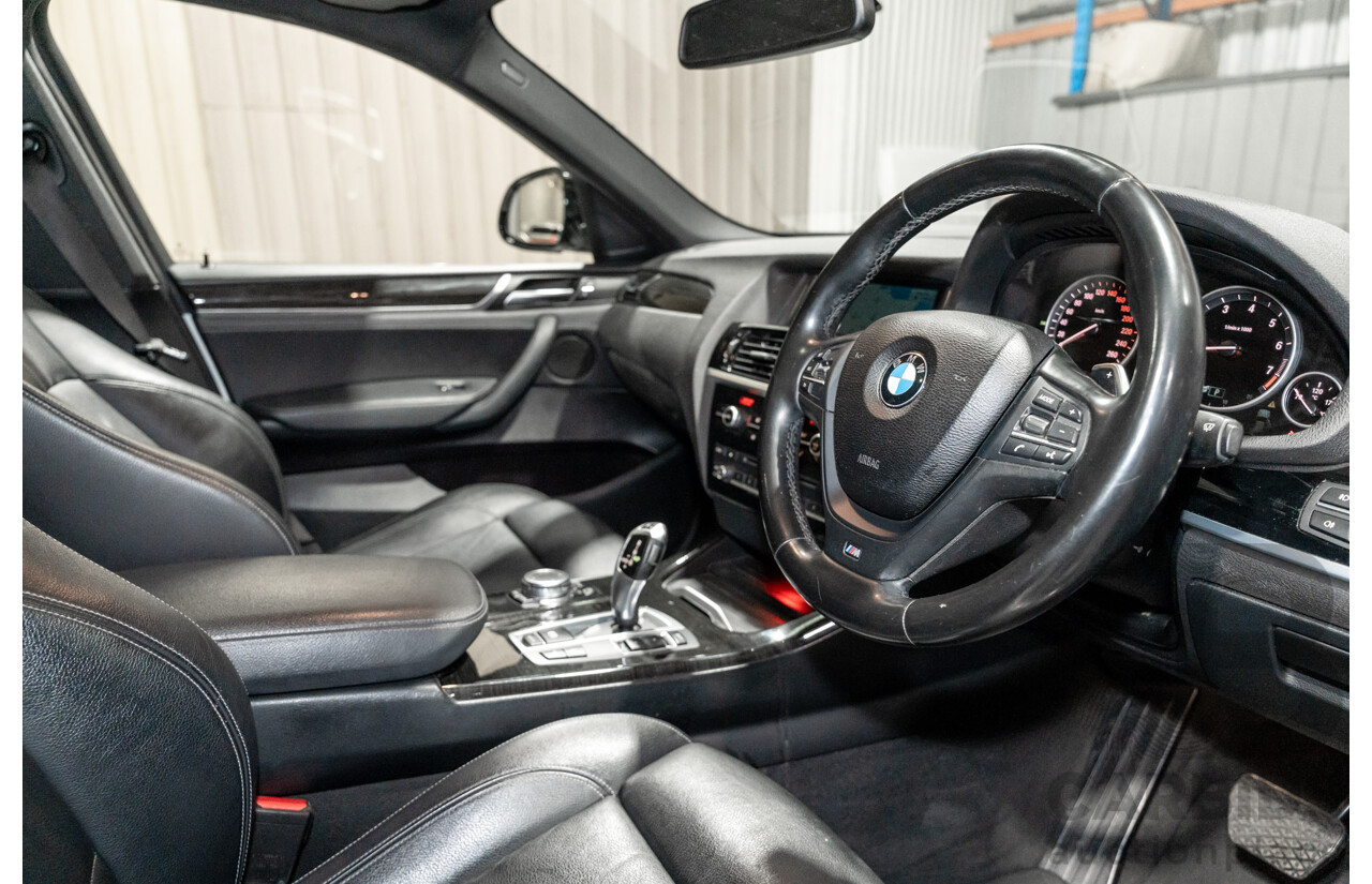 10/2015 BMW X4 Xdrive 20i M-Sport F26 MY15 5d Coupe White Turbo 2.0L