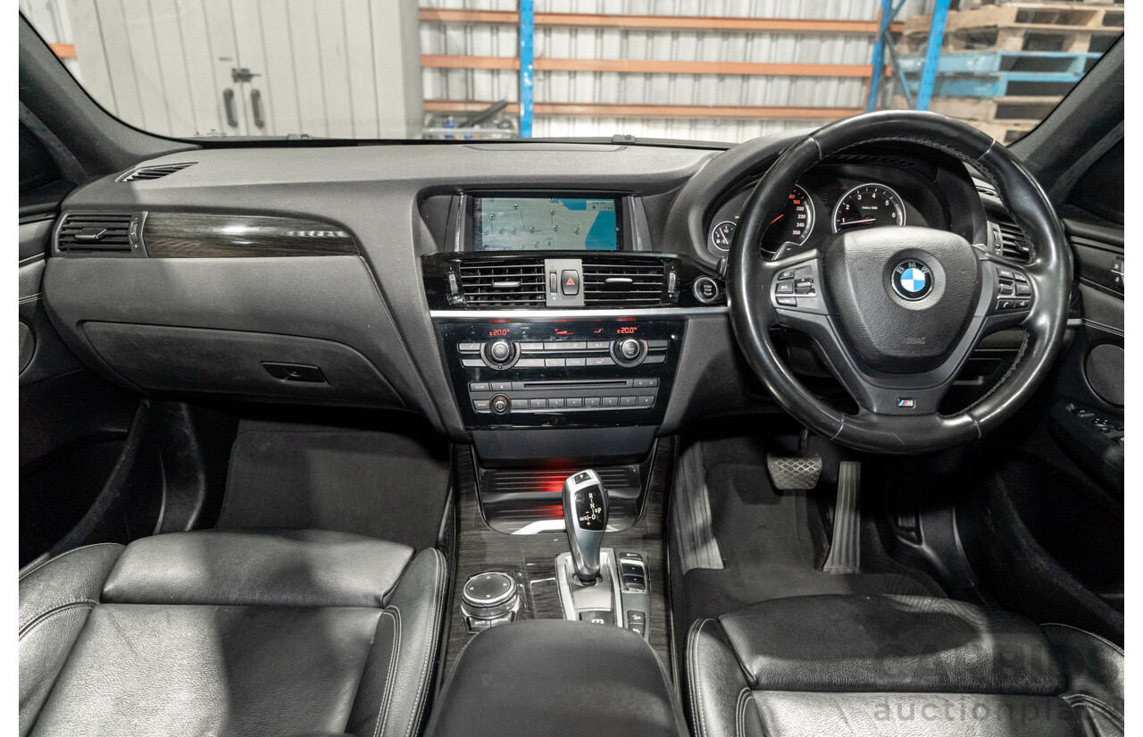 10/2015 BMW X4 Xdrive 20i M-Sport F26 MY15 5d Coupe White Turbo 2.0L