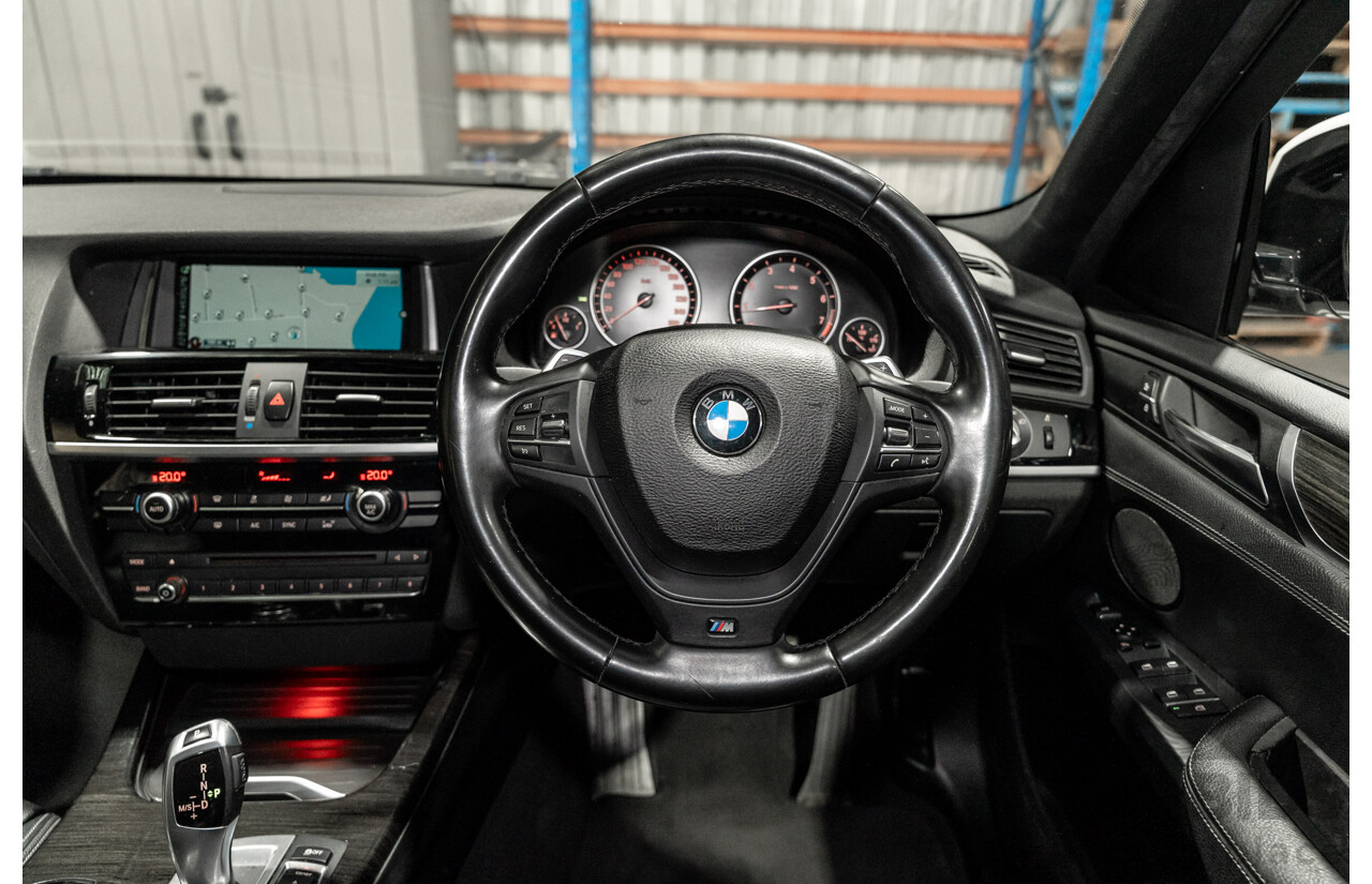 10/2015 BMW X4 Xdrive 20i M-Sport F26 MY15 5d Coupe White Turbo 2.0L