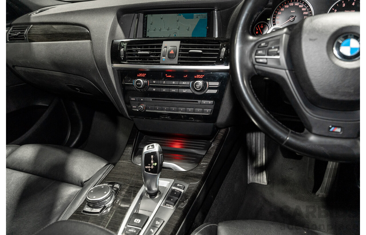 10/2015 BMW X4 Xdrive 20i M-Sport F26 MY15 5d Coupe White Turbo 2.0L