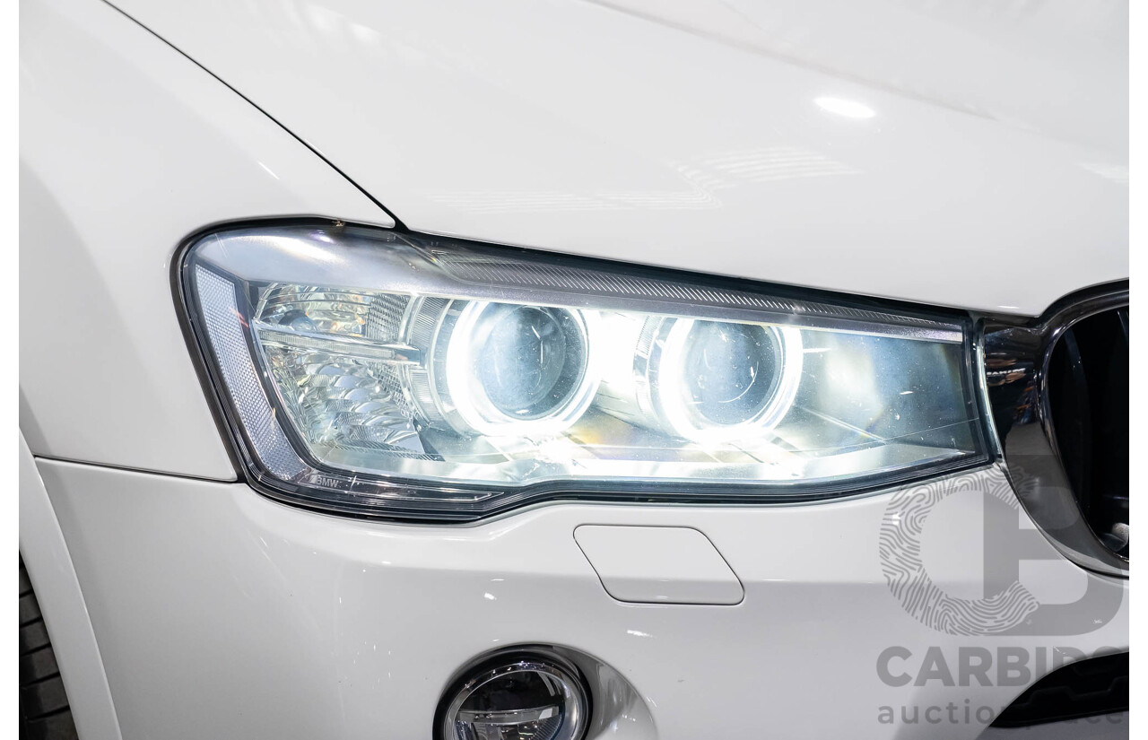 10/2015 BMW X4 Xdrive 20i M-Sport F26 MY15 5d Coupe White Turbo 2.0L