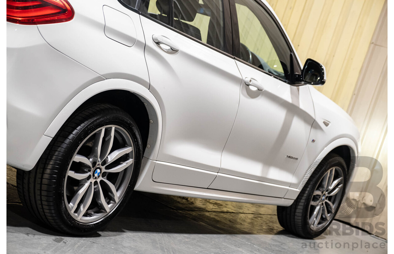 10/2015 BMW X4 Xdrive 20i M-Sport F26 MY15 5d Coupe White Turbo 2.0L