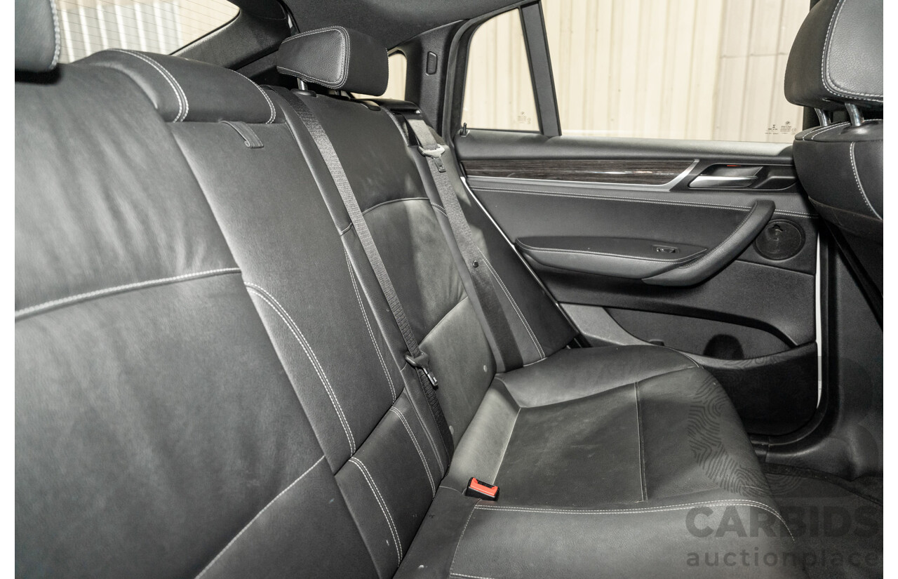 10/2015 BMW X4 Xdrive 20i M-Sport F26 MY15 5d Coupe White Turbo 2.0L