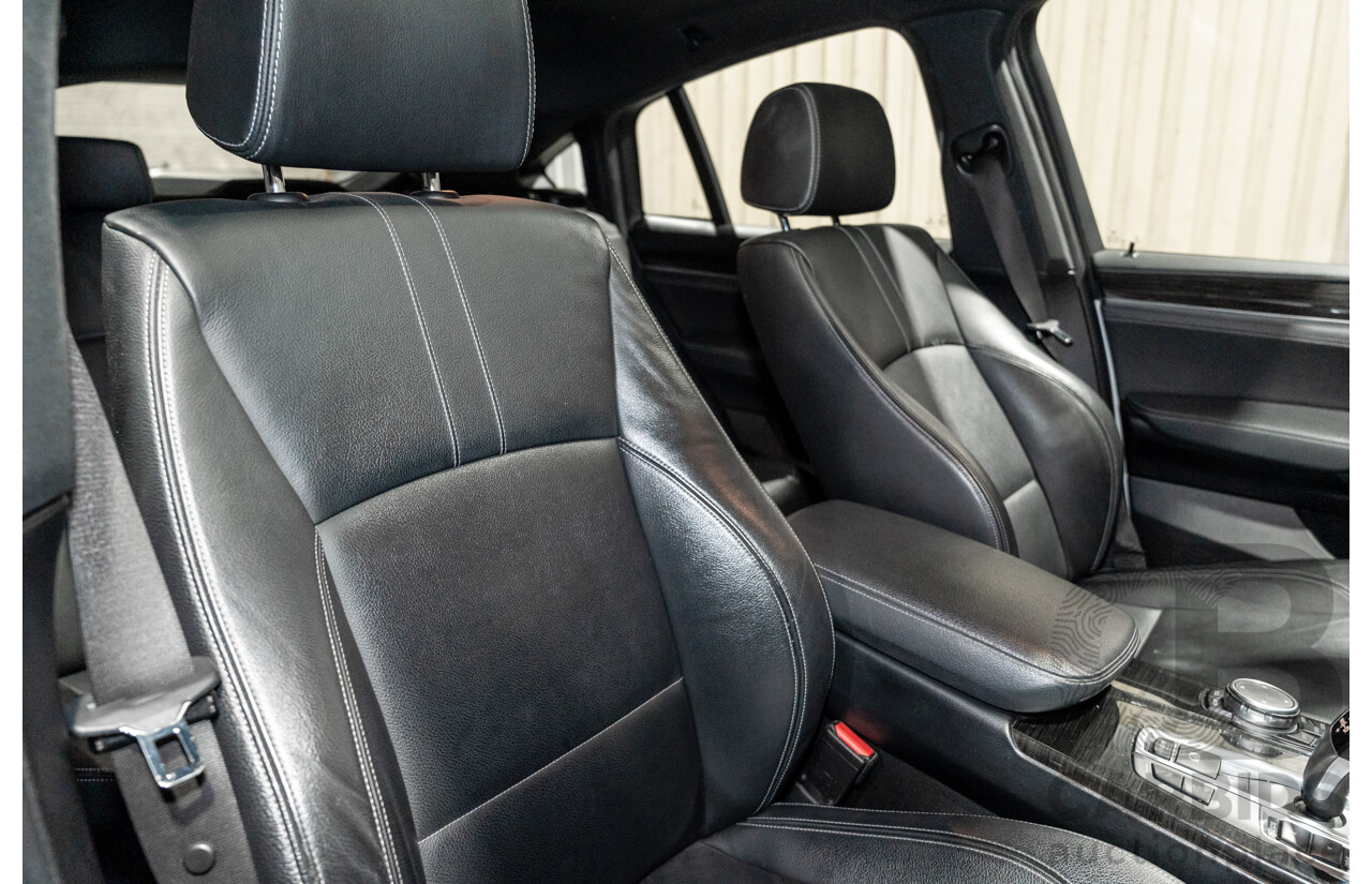 10/2015 BMW X4 Xdrive 20i M-Sport F26 MY15 5d Coupe White Turbo 2.0L