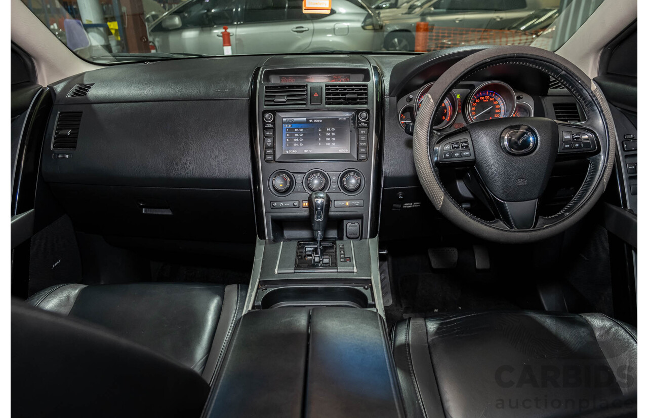 12/2010 Mazda CX-9 Grand Touring (AWD) MY10 Upgrade 4d Wagon White 7 Seater V6 3.7L