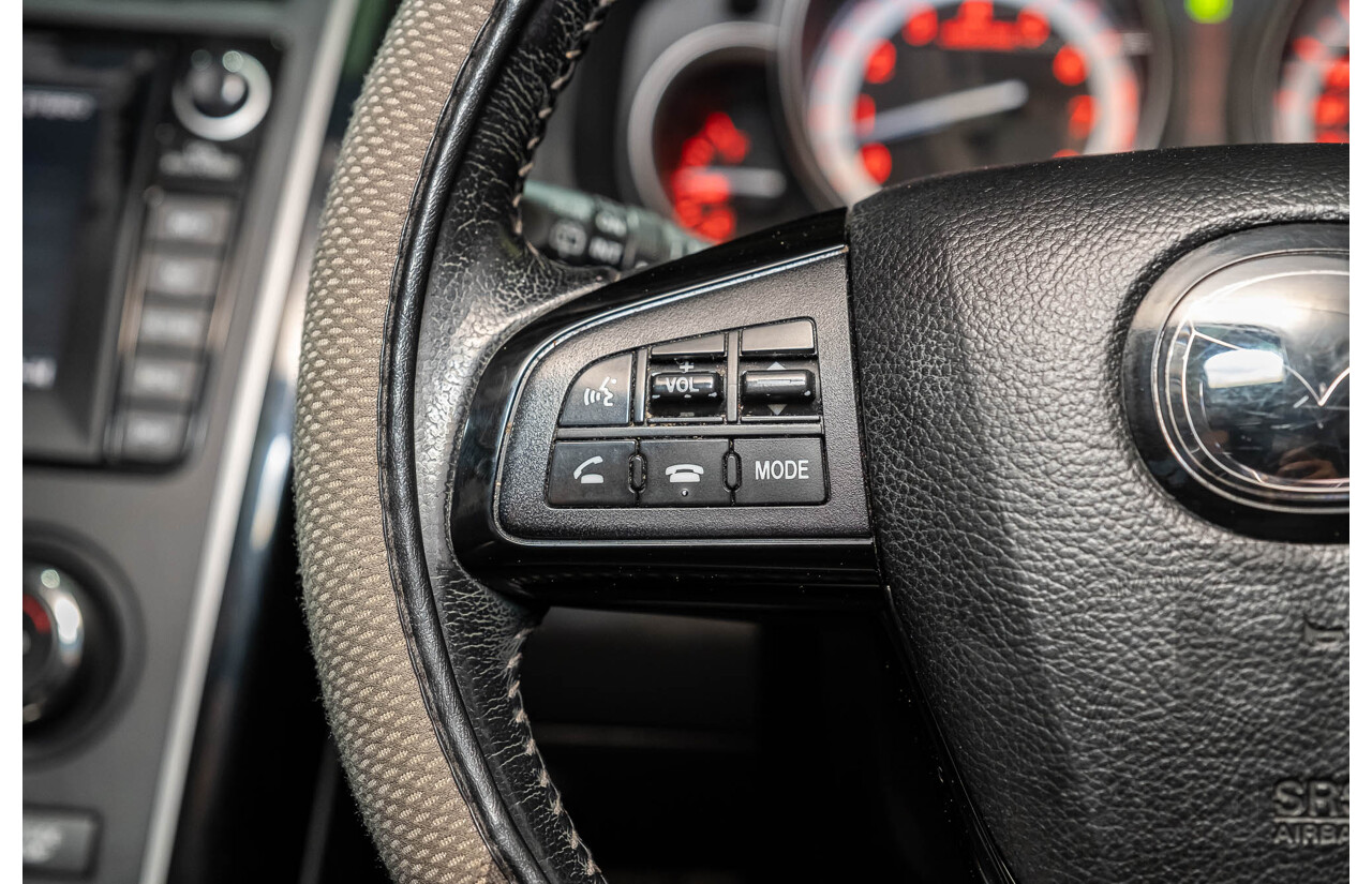 12/2010 Mazda CX-9 Grand Touring (AWD) MY10 Upgrade 4d Wagon White 7 Seater V6 3.7L